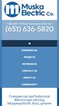Mobile Screenshot of muskaelectric.com